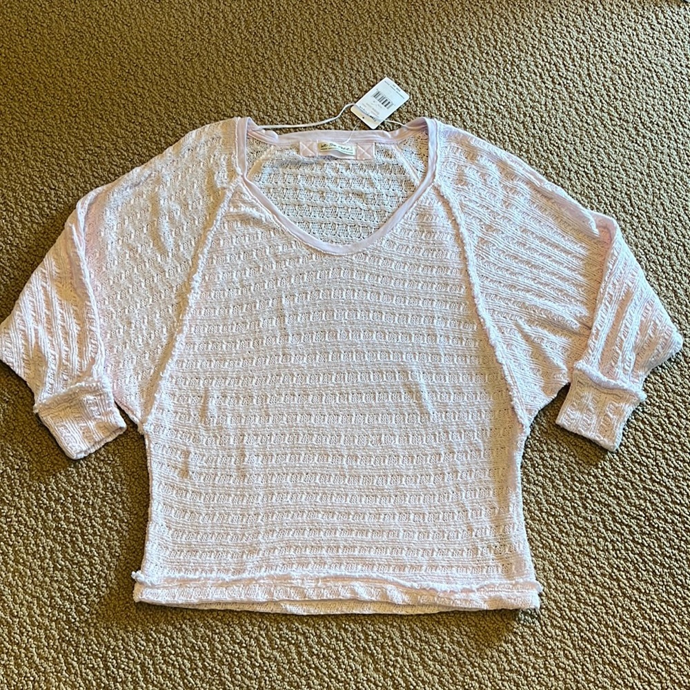 Womens oversized lightweight Free People sweater
